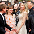 Finn Bennett , Monia Chokri und Angelina Jolie bei der „Eddington“ Film Premiere am 16.05.2025 im Rahmen vom 78. Film Festival in Cannes