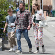 PREMIUM EXCLUSIVE Ben Affleck and daughter Violet outing, Violet carrying amazing vintage Marc Jacobs bag