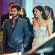 Andrew Garfield &amp; Monica Barbaro Make Red Carpet Debut At Vanity Fair Oscar Party