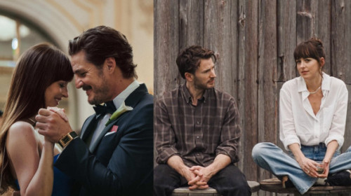 Pedro Pascal și Dakota Johnson, flirt în „Materialists”. Fanii, nerăbdători. „Madame Web va alege: Captain America sau Mr. Fantastic?”