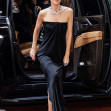 Dakota Johnson exudes elegance in a black Ferragamo dress at the Global Ambassadorship Celebration in NYC