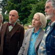 The Thursday Murder Club Celia Imrie, Ben Kingsley, Helen Mirren, Pierce Brosnan