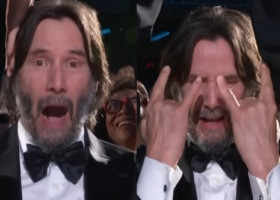 VIDEO Moment viral și savuros, cu Keanu Reeves în prim-plan. Surprins și amuzat de o situație inedită, starul a cucerit internetul