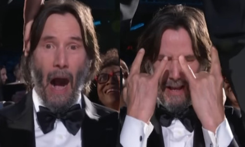 VIDEO Moment viral și savuros, cu Keanu Reeves în prim-plan. Surprins și amuzat de o situație inedită, starul a cucerit internetul