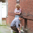 Adam Driver, Scarlett Johansson, and Miles Teller spotted filming "Paper Tiger" in Queens