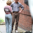 Adam Driver, Scarlett Johansson, and Miles Teller spotted filming "Paper Tiger" in Queens