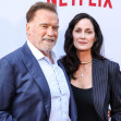 HOLLYWOOD, LOS ANGELES, CALIFORNIA, USA - JUNE 11: Austrian and American actor, former Governor of California, businessman, former politician, and former professional bodybuilder Arnold Schwarzenegger and Canadian-American actress and producer Carrie-Anne