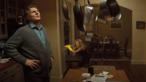 Pamela Anderson, chimie evidentă cu Liam Neeson, în The Naked Gun. Scena surprinzătoare din TRAILER: "Ne-am distrat teribil"