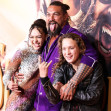 Jason Momoa, alături de cei doi copii ai lui, Nakoa-Wolf și Lola/ Profimedia