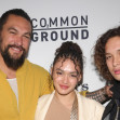 Jason Momoa, alături de cei doi copii ai lui, Nakoa-Wolf și Lola/ Profimedia
