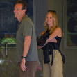 EXCLUSIVE: Newly engaged couple Jason Segel and Kayla Radomski are all smiles as they head to lunch in Beverly Hills