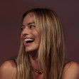 Margot Robbie at the Glastonbury Music Festival 2025