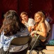 Glastonbury, UK. Photo date: Friday, June 27, 2025. Margot Robbie in a Q&amp;A with Helen OÕHara, editor of Empire magazine, at a screening of My Old Ass
