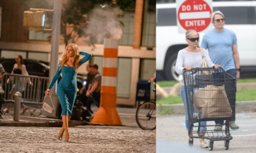 Sarah Jessica Parker, când e departe de look-ul „Carrie Bradshaw”, într-o zi obișnuită, la cumpărături, alături de soțul ei