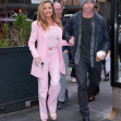 Denise Richards and Aaron Phypers Arrive at NBC Studios in New York City