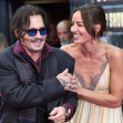 Johnny Depp și Antonia Desplat/ Profimedia