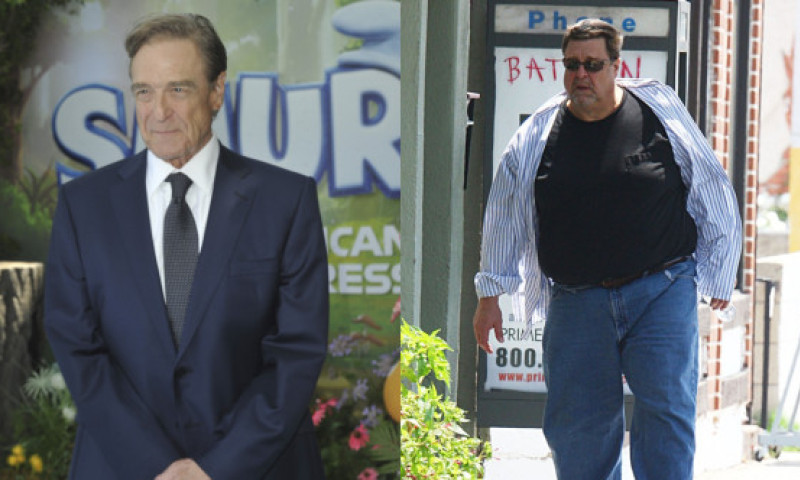 John Goodman, de nerecunoscut după ce a slăbit 90 de kilograme în ultimii ani. Actorul, în centrul atenției la premiera „Smurfs”