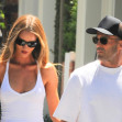 Rosie Huntington-Whiteley Joined By Husband And Birthday Boy, Jason Statham, On A Shopping Trip To Melrose Place In Los Angeles - 26 Jul 2024