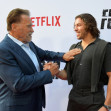 Joseph Baena și Arnold Schwarzenegger/ Profimedia