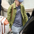 After recently causing a media frenzy, Pamela Anderson and Liam Neeson leave a London hotel.