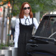 Emily Blunt films "The Devil Wears Prada 2" in NYC