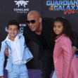 Vin Diesel, alături de copiii lui/ Profimedia