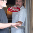 Brad Pitt filming in Los Angeles