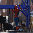 Tom Holland Films Scenes For Spider-Man In Glasgow, Scotland - 03 Aug 2025