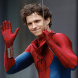 Tom Holland Films Scenes For Spider-Man In Glasgow, Scotland - 03 Aug 2025