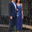 Anne Hathaway &amp; Patrick Brammall film a romantic scene at “Devil wears Prada 2” set in NYC