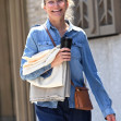 EXCLUSIVE Cameron Diaz Rocks Double Denim In New York