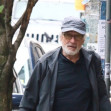 Robert De Niro gets unnoticed during a walk while running errands in New York