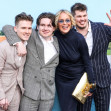 Sharon Stone alături de fiii săi/ Profimedia