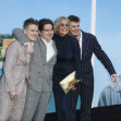 Sharon Stone alături de fiii săi/ Profimedia