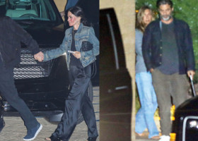 Dublă întâlnire. Jennifer Aniston și Jim Curtis, la cină cu actrița Courteney Cox și iubitul acesteia, artistul de la Snow Patrol