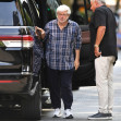 EXCLUSIVE: Celebrity Friends of Robert De Niro Arrive to The Greenwich Hotel on His 82nd Birthday in New York City