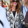 Julia Roberts Makes A Stylish Arrival At Venice Film Festival Wearing Custom Cardigan Honoring Luca Guadagnino ? 27 Aug 2025