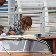 Julia Roberts Makes A Stylish Arrival At Venice Film Festival Wearing Custom Cardigan Honoring Luca Guadagnino ? 27 Aug 2025