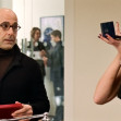Stanley Tucci  and Emily Blunt