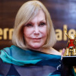 Kim Novak mit dem Goldenen Löwen für ihr Lebenswerk auf der Biennale di Venezia 2025 / 82. Internationale Filmfestspiele von Venedig. Venedig, 01.09.2025