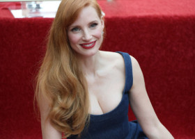 Jessica Chastain, apariție rară în public alături de soțul ei, Gian Luca. Împreună au doi copii. „Sunt totul pentru mine”