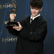 Owen Cooper in the press room at the 77th Primetime Emmy Awards held at the Peacock Theater on September 14, 2025 in Los Angeles, Ca.  Starbuck/ AFF-USA.COM