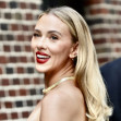 Scarlett Johansson at The Late Show, New York