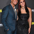 Dwayne Johnson and Ava Raine