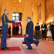 Sir Gary Oldman, Actor, is made a Knight Bachelor by the Prince of Wales at Windsor Castle. The honour recognises services to drama. Picture date: Tuesday September 30, 2025.