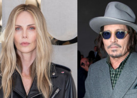 Charlize Theron l-a ignorat pe Johnny Depp, la Săptămâna Modei de la Paris. Imaginile, intens comentate pe rețelele sociale
