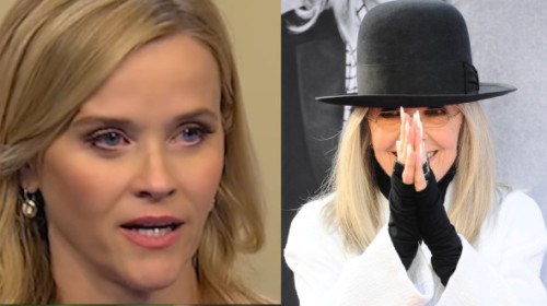 Reese Witherspoon, în lacrimi pe scenă, după moartea lui Diane Keaton: "Unul dintre primii mei mentori. A fost indestructibilă"