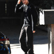 Diane Keaton's Son Duke is Spotted Exiting Her Home in Los Angeles