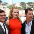 Zac Efron, Nicole Kidman și Matthew McConaughey, Cannes, The Paperboy', 2012