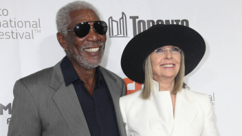 Reacția lui Morgan Freeman după ce Diane Keaton a susținut că a avut cel mai bun sărut cu actorul: „Există două moduri de a săruta”